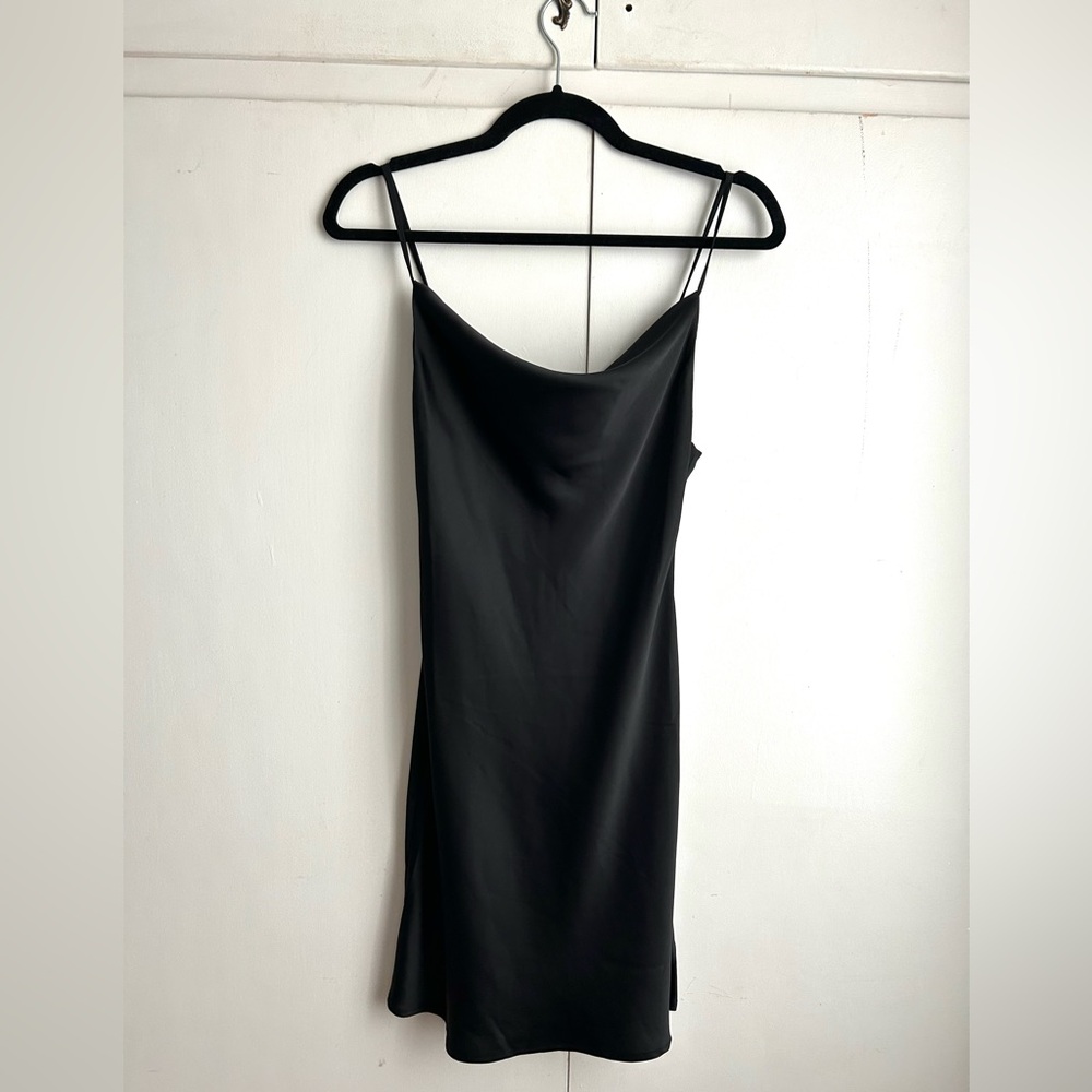 UO Mallory Cowl Neck Slip Dress